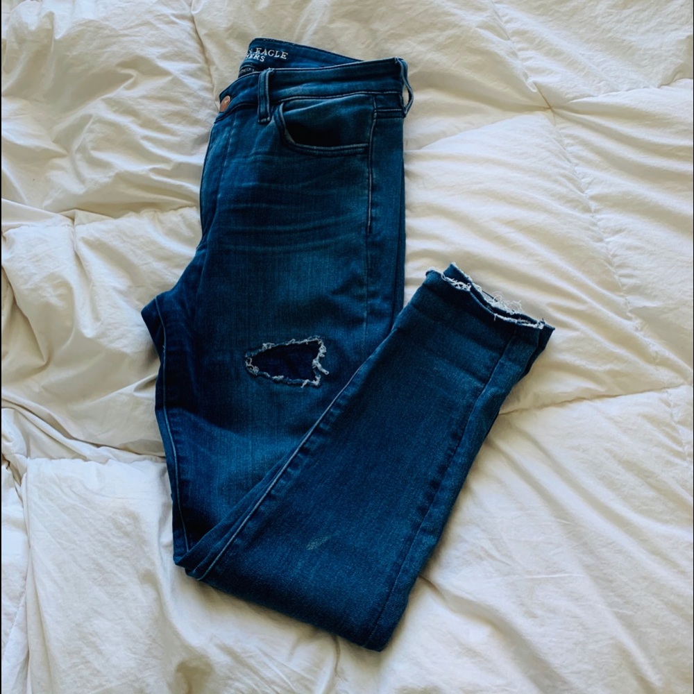 High waisted American Eagle jegging